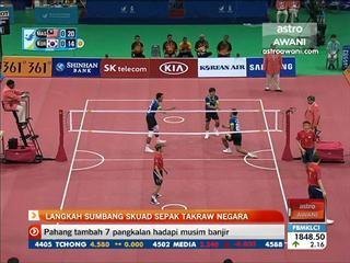 Langkah sumbang skuad sepak takraw negara