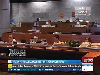 RM447.4m selldown by foreign investors