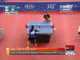 Ping pong wanita gagal mara ke suku akhir