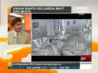 DJ Dave usaha bantu keluarga MH17 dan MH370