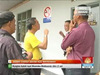 MBMB diarah bayar kos mahkamah
