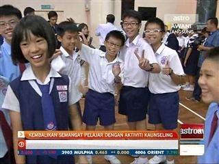 Kembali semangat pelajar dengan aktiviti kaunseling