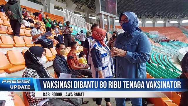 Kapolres Bogor Bersama Bupati Bogor Meninjau Vaksinasi Massal Booster untuk Masyarakat
