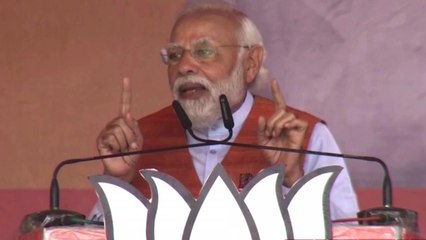 PM Modi rallies in Hardoi ahead of fourth phase UP Poll