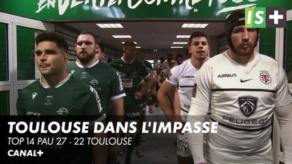 Sixième défaite de rang pour les toulousains - Top 14 Pau 27 - 22 Toulouse