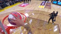 Toppin clinches dunk contest with big one-handed slam