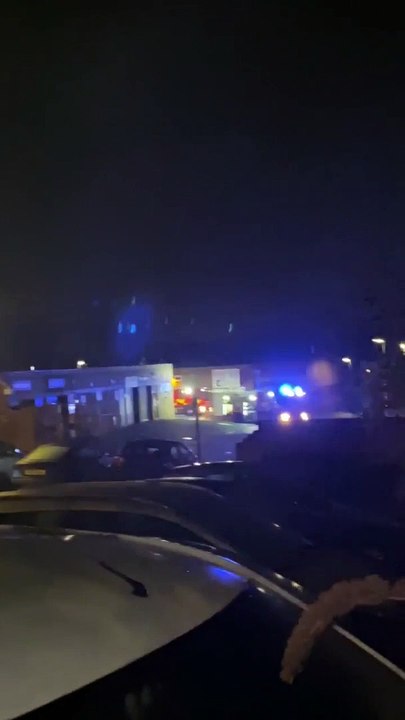 Firefighters tackle blaze at industrial unit in Northampton town centre