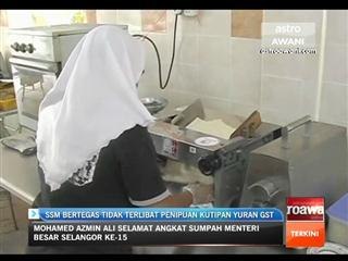 SSM bertegas tidak terlibat penipuan kutipan yuran GST