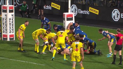 TOP 14 - Essai de Paul BOUDEHENT (SR) - Stade Rochelais - ASM Clermont - J18 - Saison 2021/2022