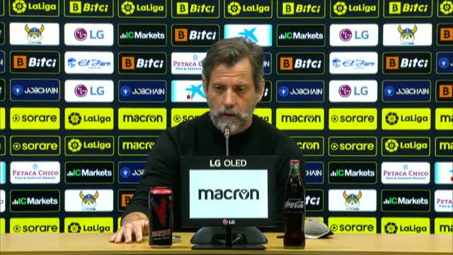 Quique Sánchez Flores: Para lograr la permanencia no hay que dar las cosas por hecho