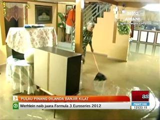 Pulau Pinang dilanda banjir kilat