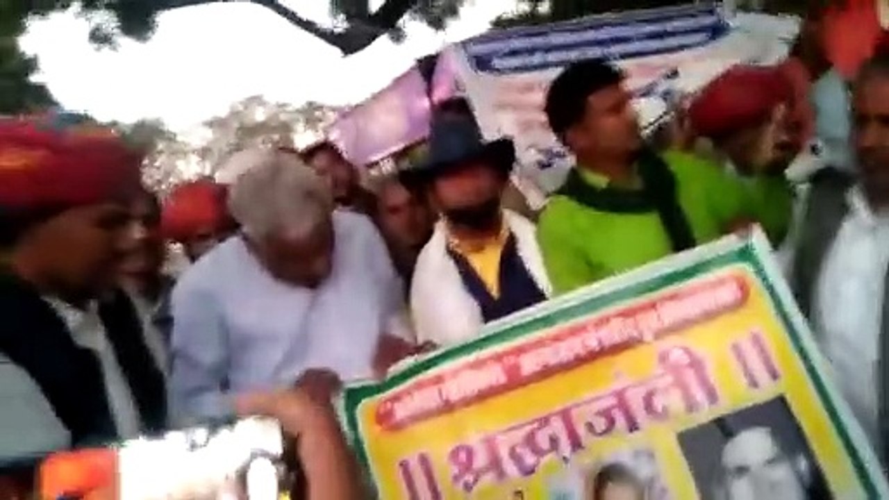 डॉ किरोडी लाल मीणा ने दी टोंक में आन्दोलन की चे...