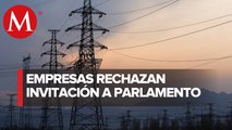 Moreira lamenta desaire de Iberdrola y otras empresas a parlamento de reforma eléctrica