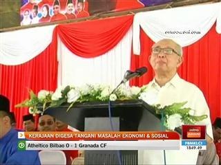Kerajaan digesa tangani masalah ekonomi & sosial