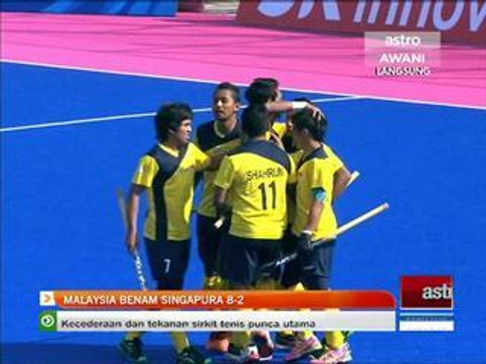 Malaysia benam Singapura 8-2