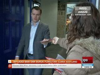 Implikasi baik dan buruk pungutan suara Scotland