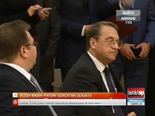 Rusia masih patuhi genjatan senjata