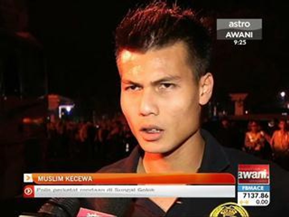 Muslim kecewa
