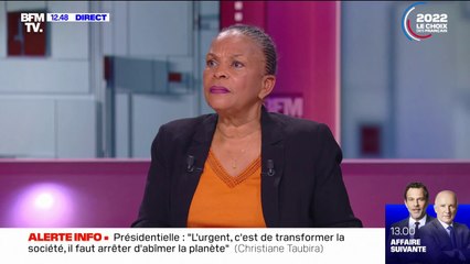 Pour Christiane Taubira, "Valérie Pécresse a rejeté la digue" avec l'extrême droite