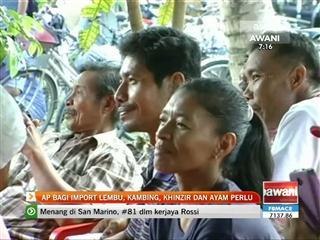 AP bagi import lembu, kambing, khinzir dan ayam perlu