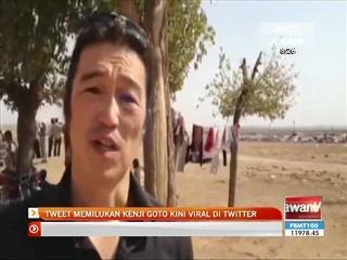 Tweet memilukan Kenji Goto viral di Twitter