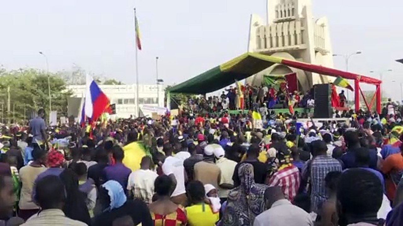 Demonstranten in Mali fordern sofortigen Abzug Frankreichs
