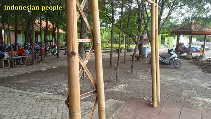 The unique Bahak Tongas beach, Probolinggo, Indonesia
