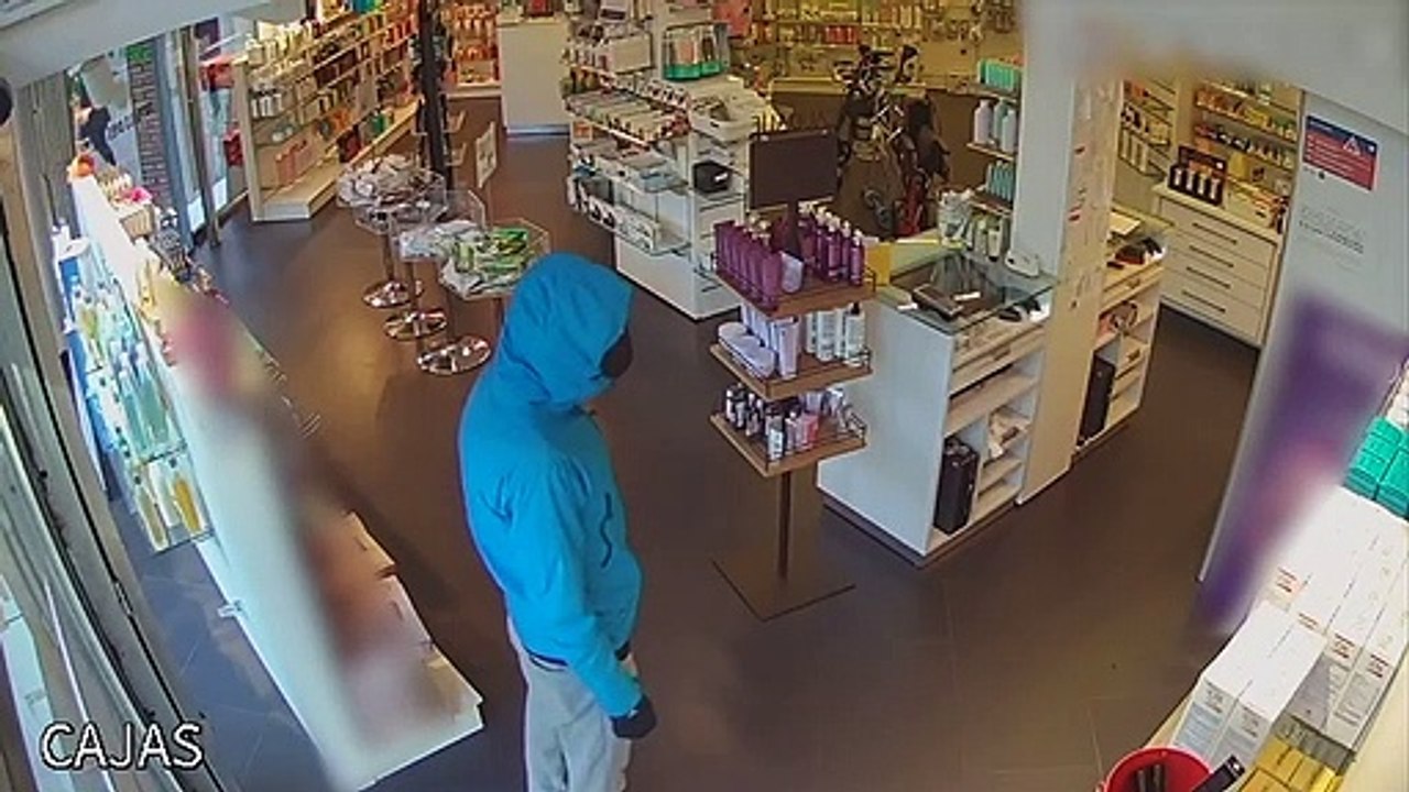 Ladrón violento de las farmacias de Barcelona