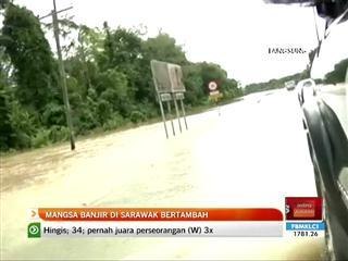 Mangsa banjir di Sarawak bertambah