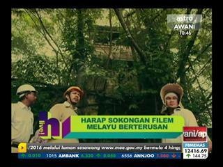 Pekin Ibrahim harap sokongan filem melayu berterusan