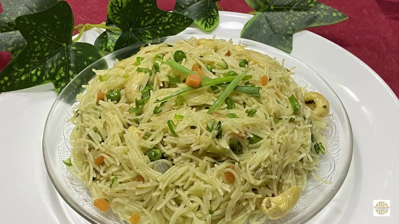 RECETTE INDIENNE _ SEMIYA UPMA (VERMICELLES AUX LEGUMES)