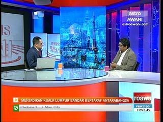 Menjadikan Kuala Lumpur bandar bertaraf antarabangsa