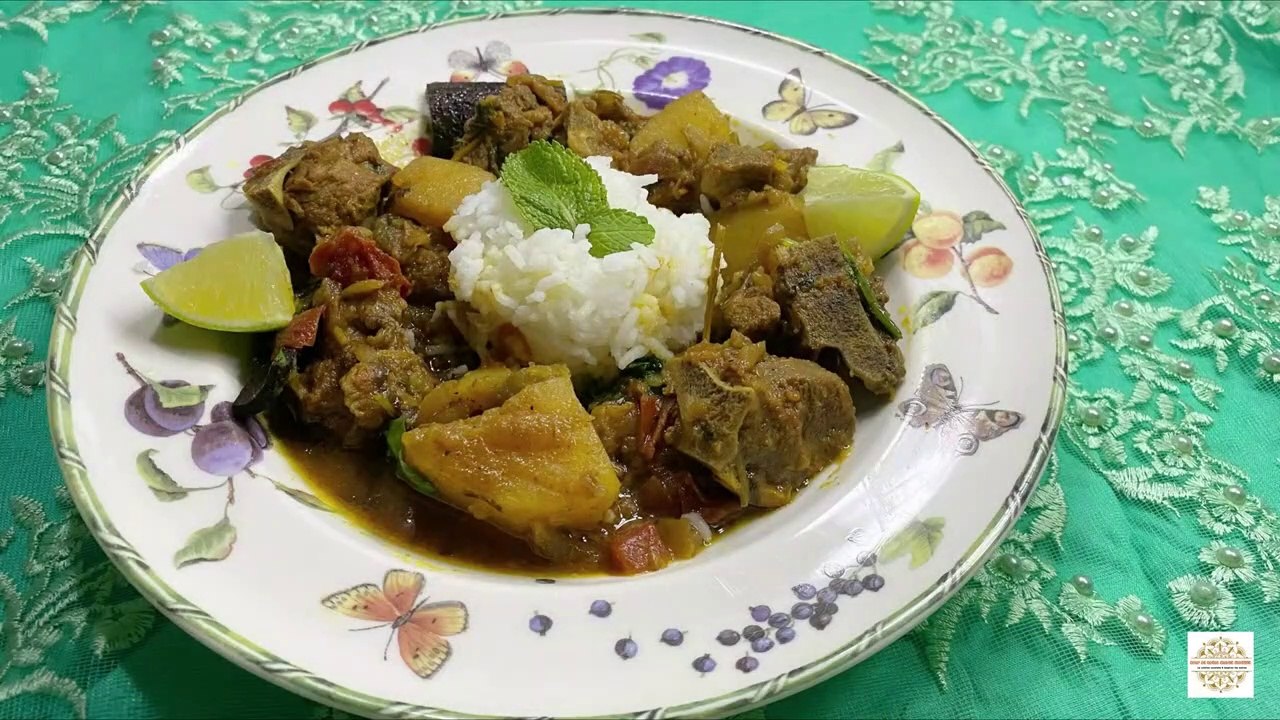RECETTE INDIENNE _ CURRY D'AGNEAU ET POMME DE TERRE