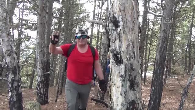 Beypazarı'nda doğa yürüyüşü grubundan hafta sonu etkinliği