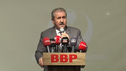 Destici: "Devletin varlığına, ülkenin bütünlüğüne, milletin istiklaline kastedenleri hiç kimse destekleyemez"