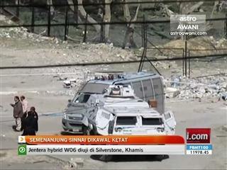 Semenanjung Sinnai dikawal ketat