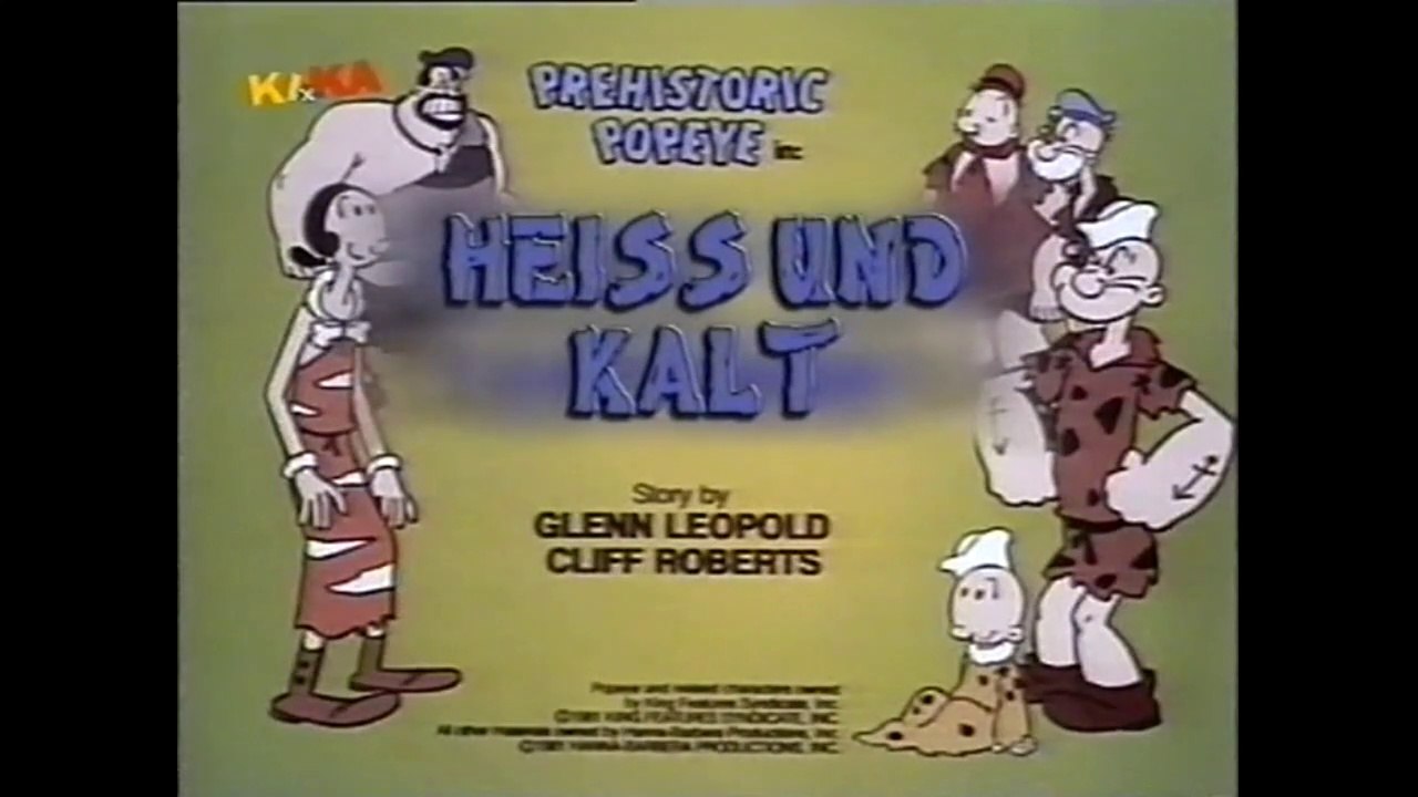 Popeye, der Seefahrer - 55. a) Computer-Chaos / 55. b) Heiß und kalt