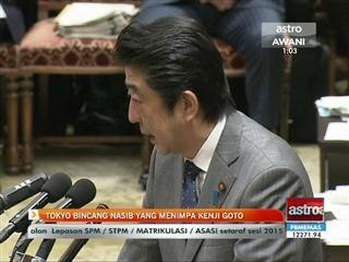 Tokyo bincang nasib yang menimpa Kenji Goto
