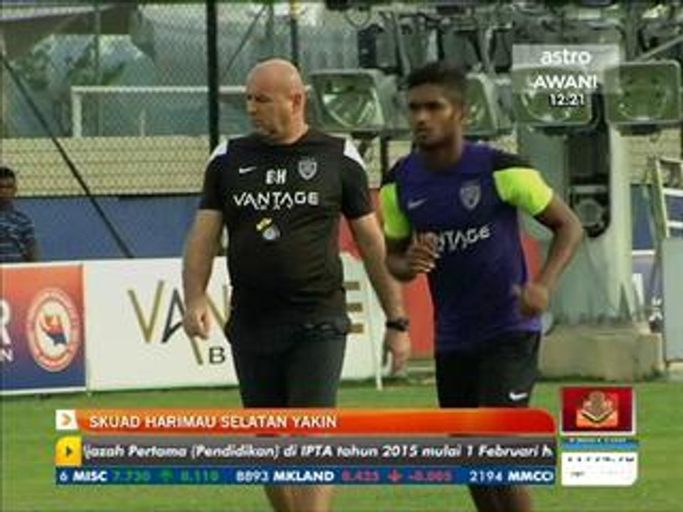 Skuad Harimau Selatan yakin
