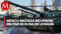 México pide resolver conflicto entre Rusia y Ucrania