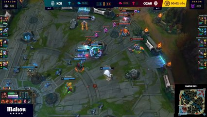 G2 Arctic derrota a Koi y agrava su crisis (League of Legends)