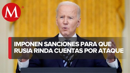 G7 acuerda sanciones "devastadoras" contra Rusia tras ataque a Ucrania, anuncia Biden