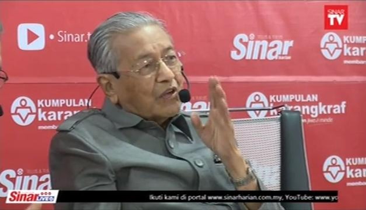 Hit the wall? Tun M selamba jawab, 'find another wall'