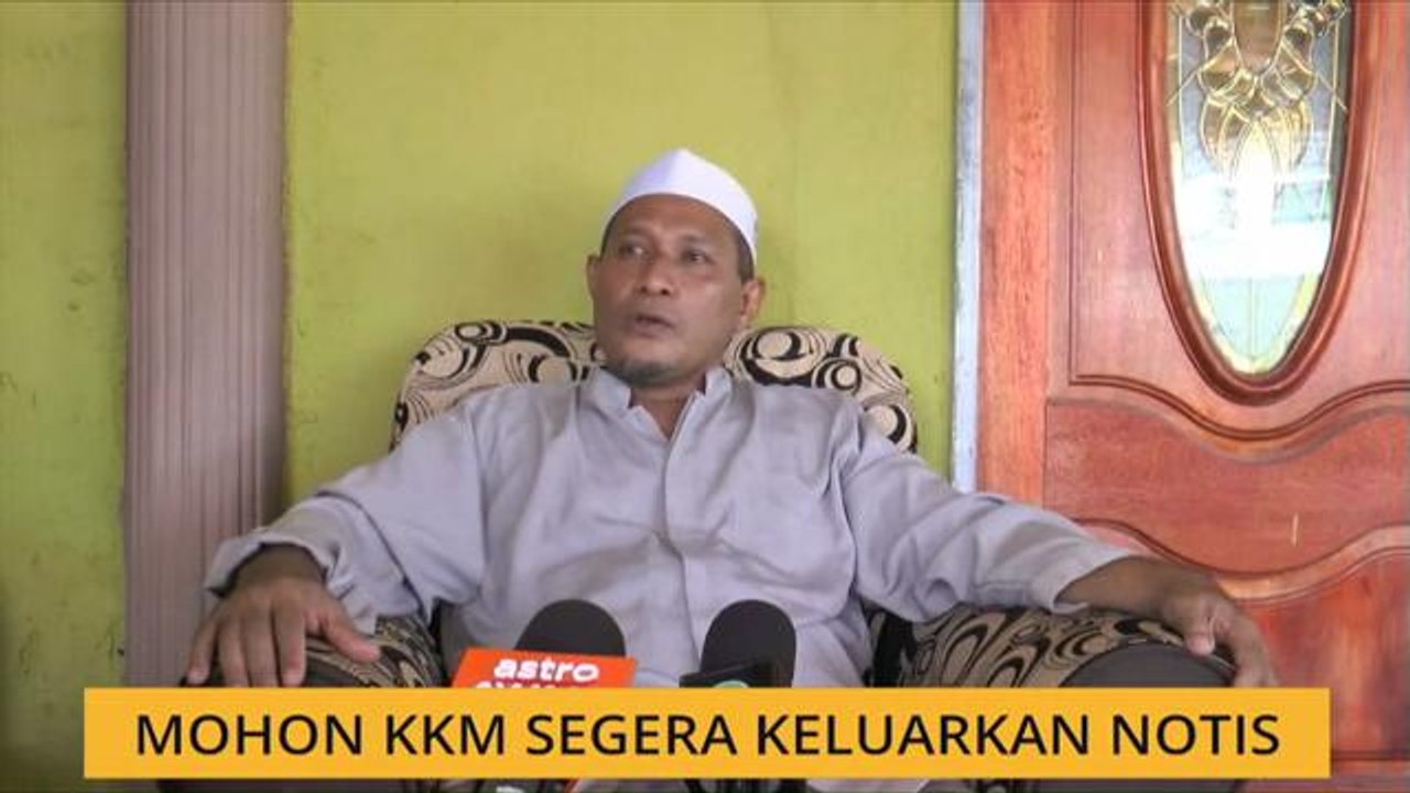 Mohon KKM segera keluarkan notis
