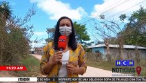 Vecinos de la comunidad de Villami en Gracias, Lempira no aguantan la infesta de aguas negras