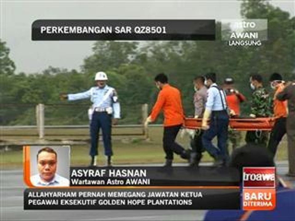 Perkembangan SAR QZ8501