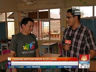 Program bantuan banjir Astro Kasih