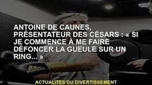 Antoine de Caunes, animateur des César : 