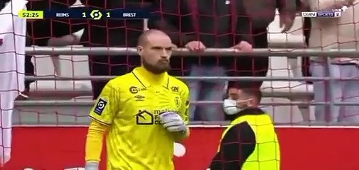 Le penalty raté par Belaili face à Reims