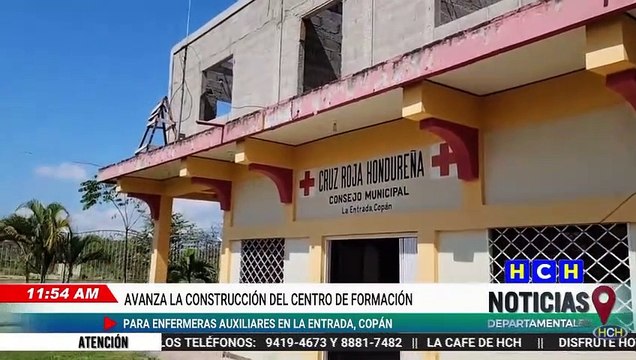 Construyen un Centro de Formación para enfermeras auxiliares en Copán
